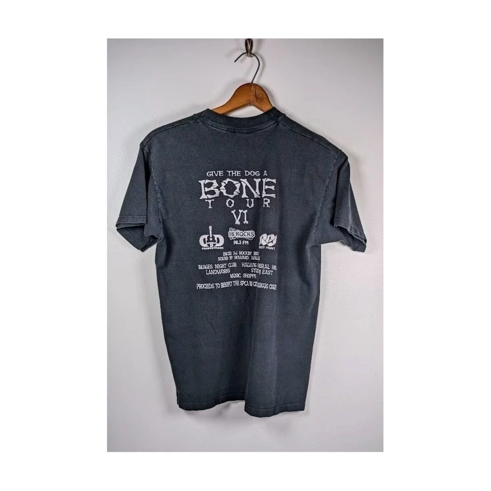 Vintage 1998 Give The Dog A Bone‎ Tour VI T-Shirt Large Grunge 98 Rocks Band T